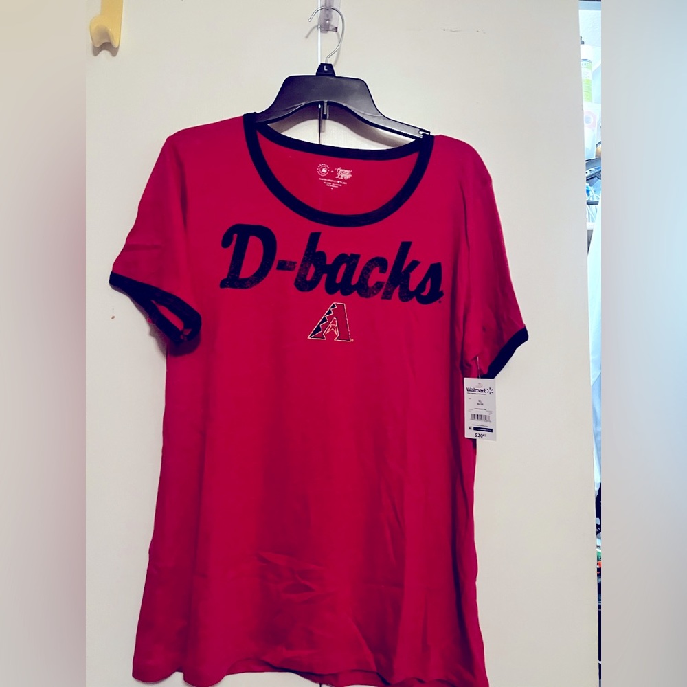 Women’s Arizona Diamondbacks Tee, NWT Sz XL